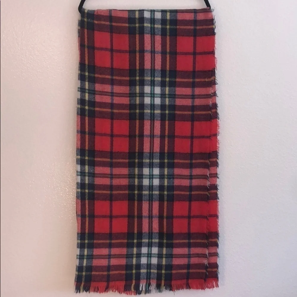 Long Rectangular Bright Blanket Scarf